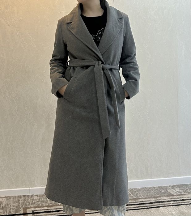 Длинное Пальто с ремнем