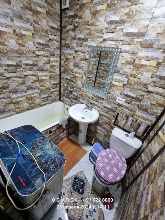 2 хонали квартира сотилади