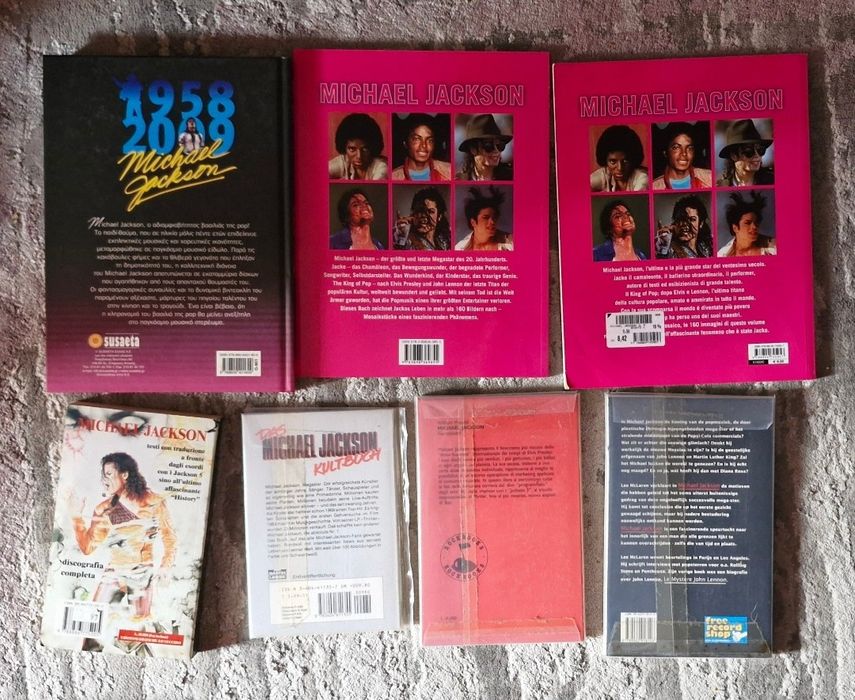 Lot carti Michael Jackson