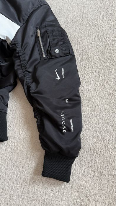 Nike swoosh bomber