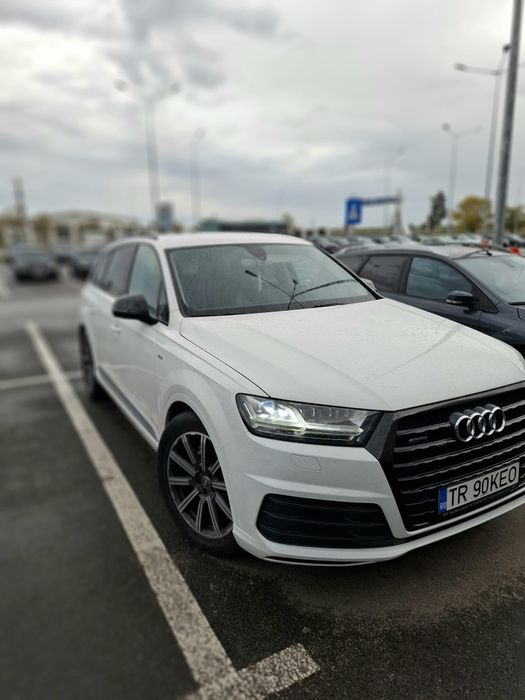 Audi Q7 3.0 tdi qattro,km reali fara variante S-line interior/exterior