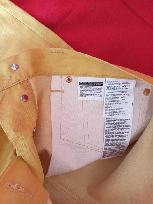 Blugi Levi’s 501 W33 L34 cu eticheta