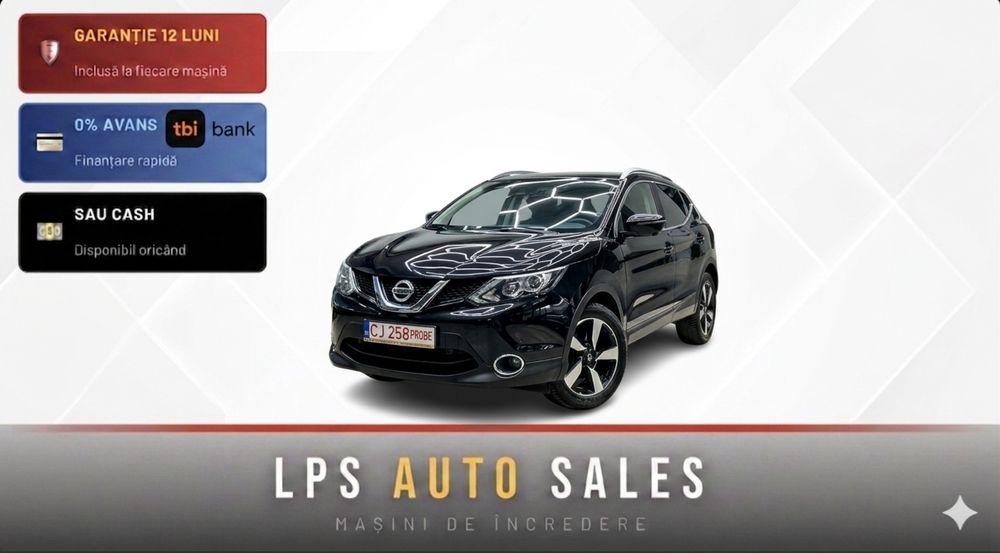 Nissan Qashqai 1.6dci Automat / Panoramic/ Rate/Garantie /Cash