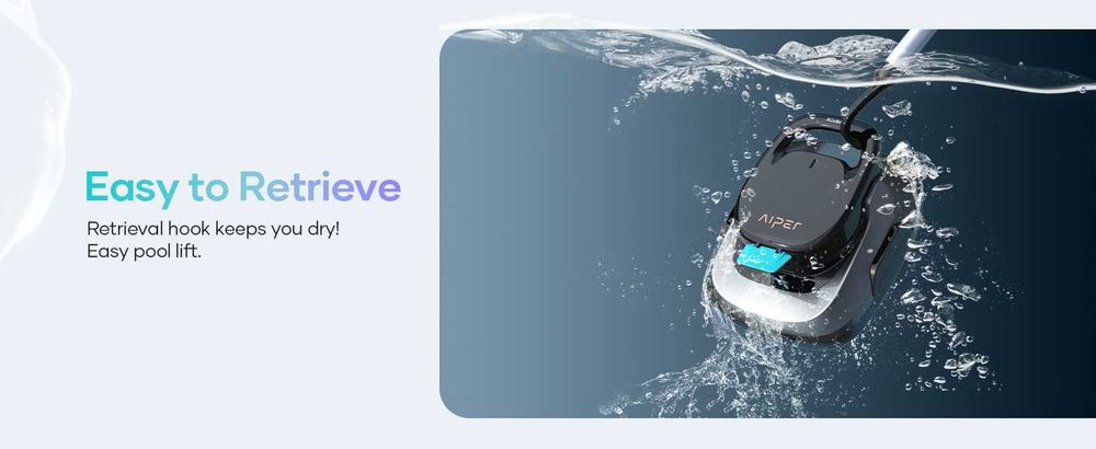 Робот-пылесос чистки для бассейна Aiper Scuba SE Robotic Pool Cleaner!
