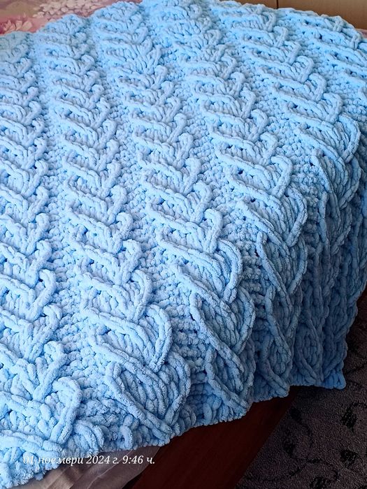 Ръчно плетени одеяла