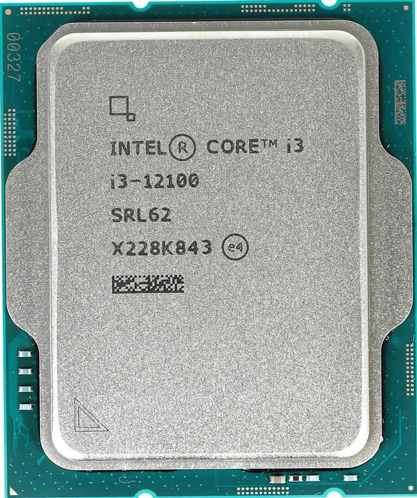 Процессор - core i3 12100 со встроенной графикой
