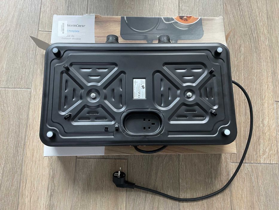 Plită electrică dublă SilverCrest 2500W – Nouă, neutilizată, în cutie