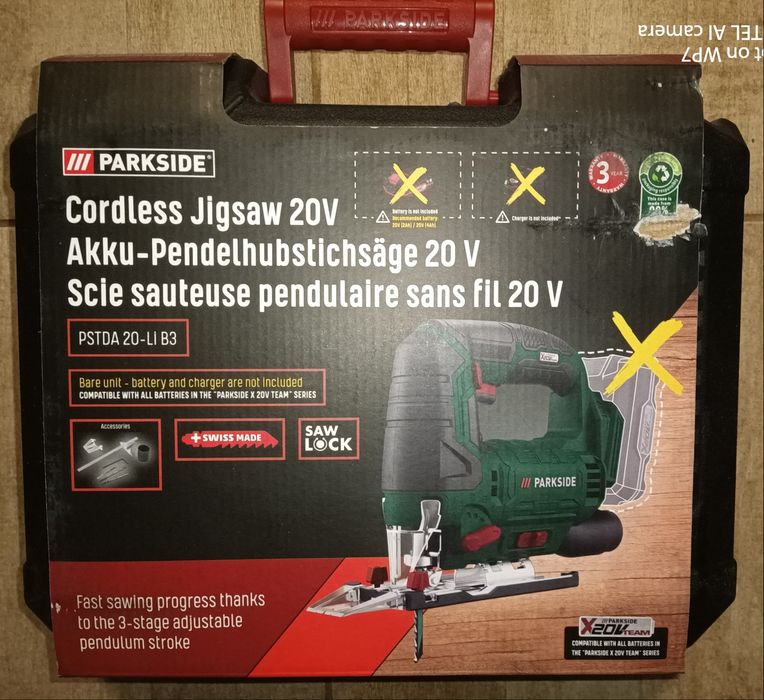 Parkside ferastrau pendular fierastrau soricel pe baterie 20V 2A 4A 8A