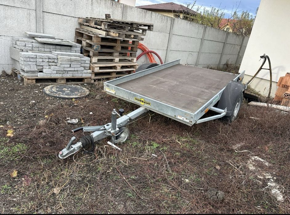 Remorca Humbaur Koffer 2015 pentru Atv 750 Kg Inmatriculata