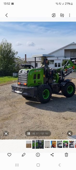 Vola 4x4  Incarcator Frontal Lubeck FR 121  Nou Garantie 2 ani