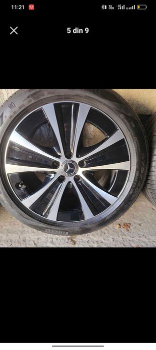 Jante(roți) originale Mercedes E class R18 iarnă + vară