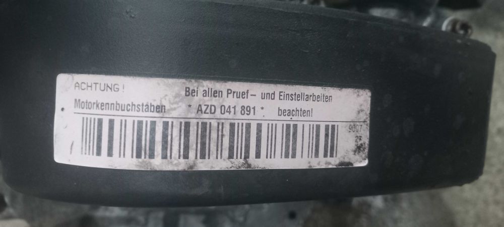 motor VW 1.6 16v AZD