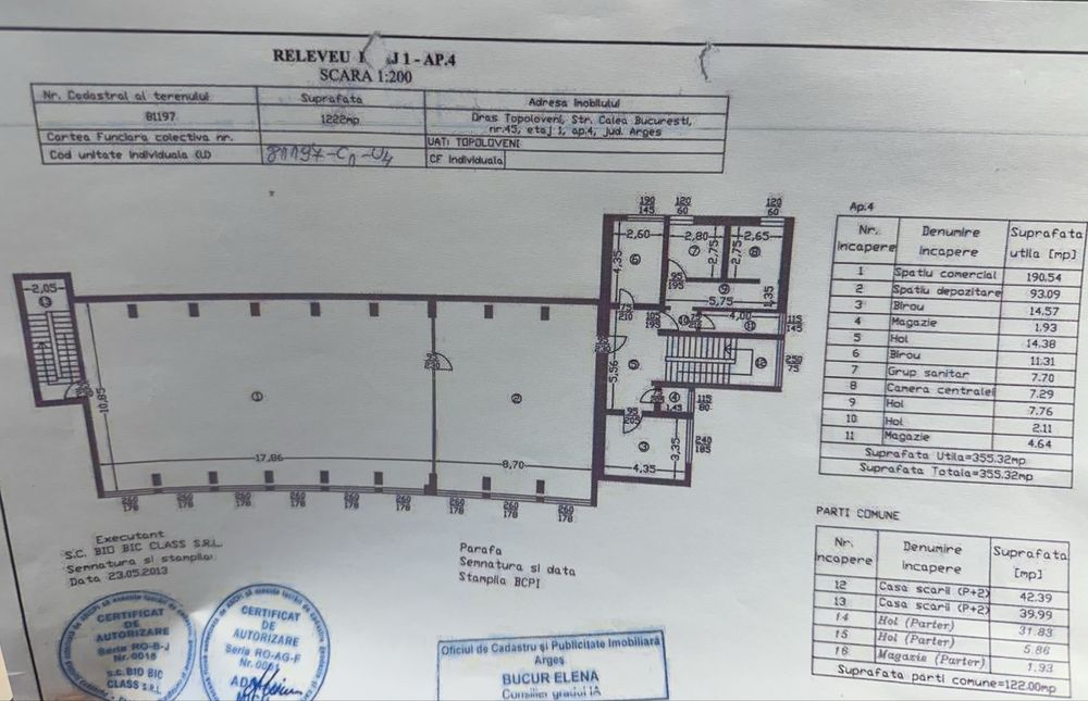 Spatiu de inchiriat 355mp