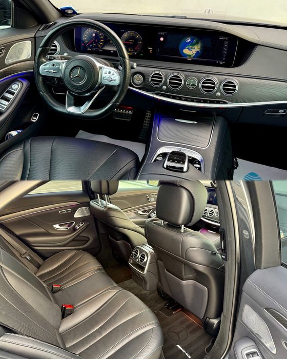Mercedes-Benz S Klasse / S400d 4matic / AMG Line / Panoramic / MultiBEAM / Distronic+ / Ventilatie /