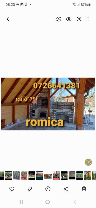 Gratar rustic de cărămidă plita țărănească cuptor