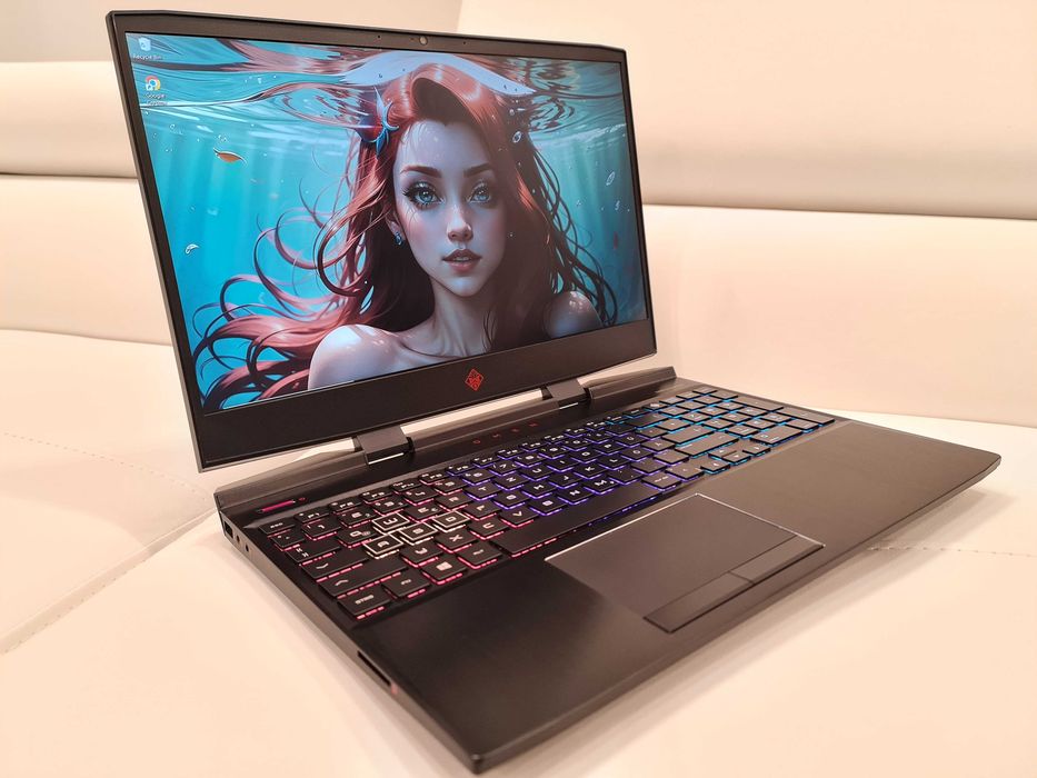 laptop gaming nou HP Omen 16" ,intel core- i7-quad core, video NVIDIA