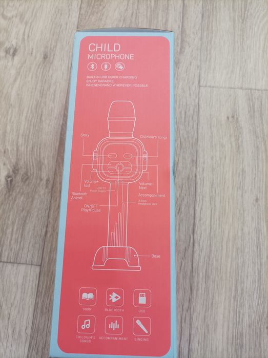 Микрофон новый детский