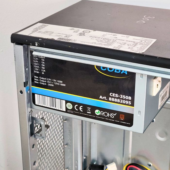 Carcasa / Unitate PC Fujitsu Esprimo + Sursă 350W