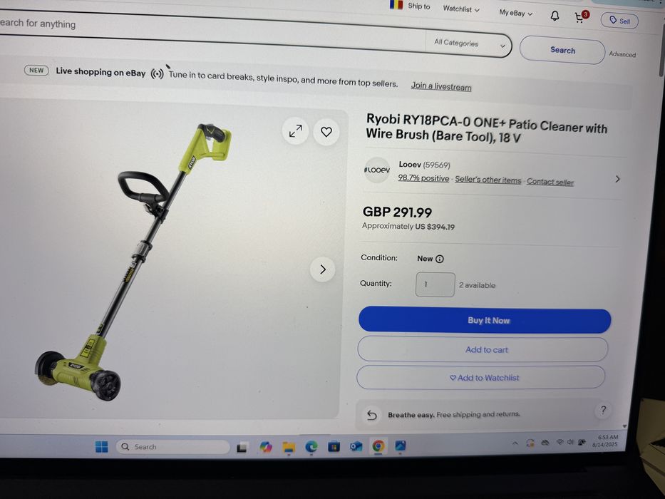 Curățător pardoseli cu perie sârmă 18V ONE+™