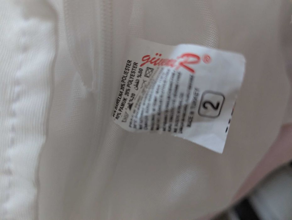 Rochie alba eleganta potrivita până la 2 ani
