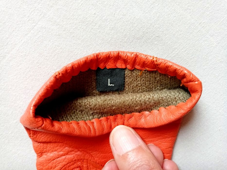 Ръкавици и шапка естествена кожа и велур