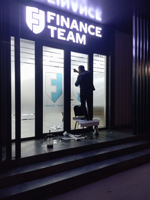 Матовая пленка декоративная пленки для стекол 24/7 { 60 тис, сум}