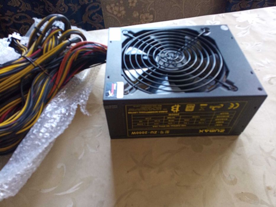 Блок питания 1650W 80Gold. Original