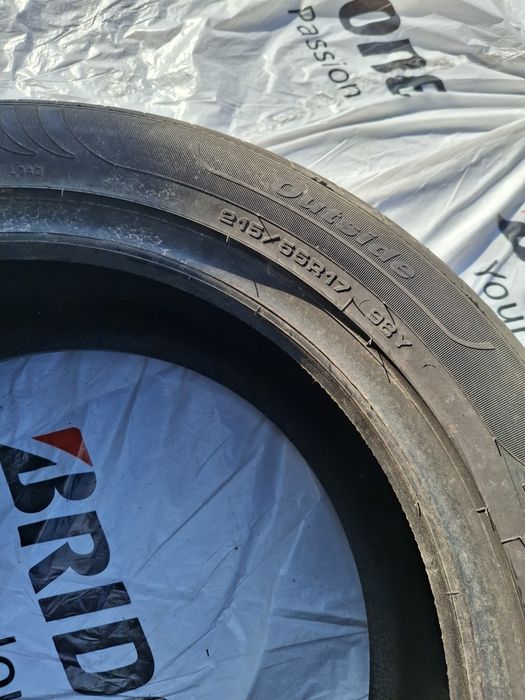 2 Anvelope de vară 215 55 r17 Fulda