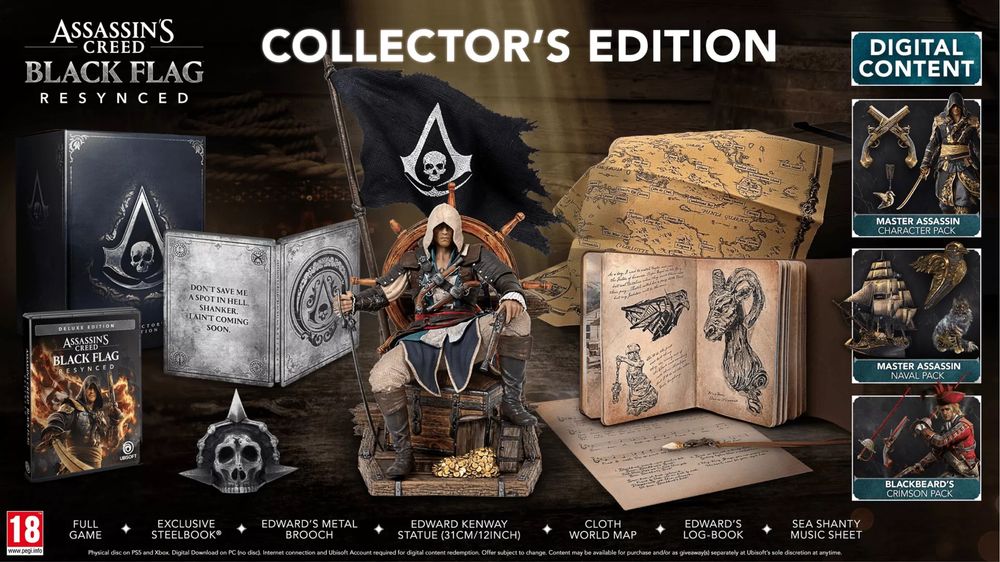 Assassin’s Creed Black Flag Resynced Collector’s Editon PS5