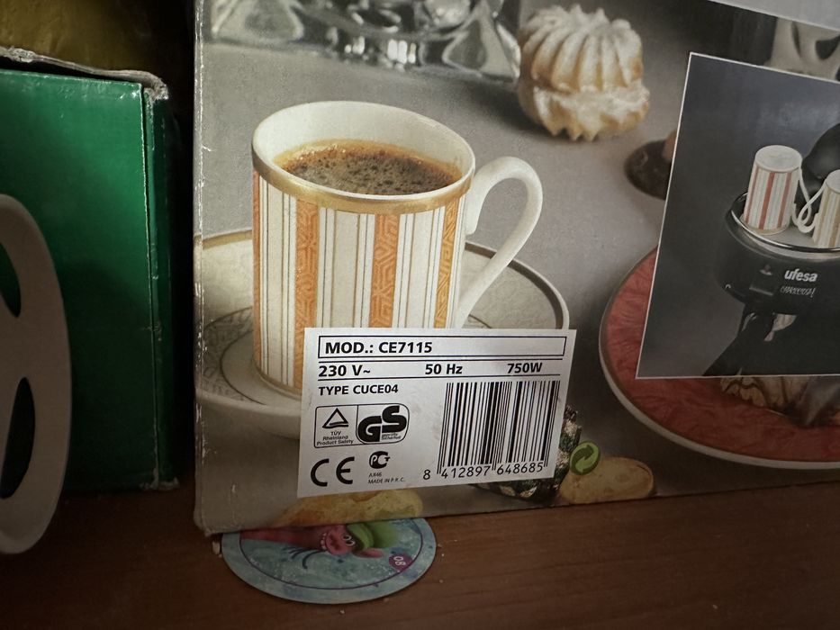 Expresor cafea Ufesa nou