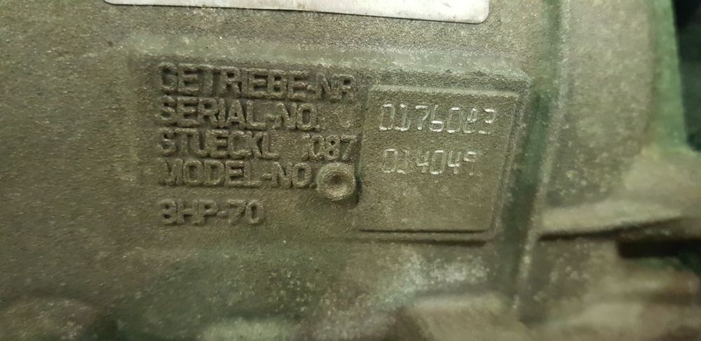 Cutie viteza automata 8hp 70 3.0d 258 cp f10 f11