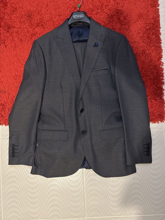 Suvari costum barbatesc slim fit, costum nunta, botez