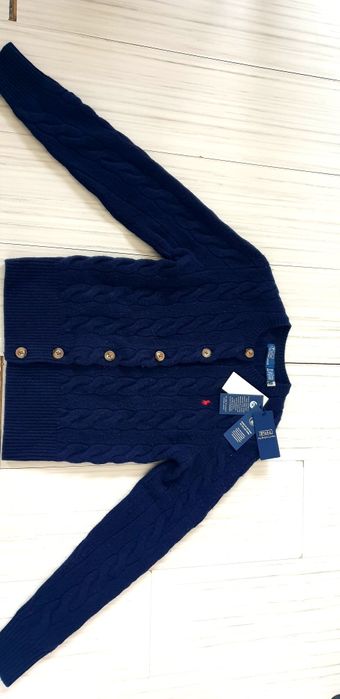 POLO Ralph Lauren Cable Wool / XXS НОВО ОРИГИНАЛ! Дамска Жилетка