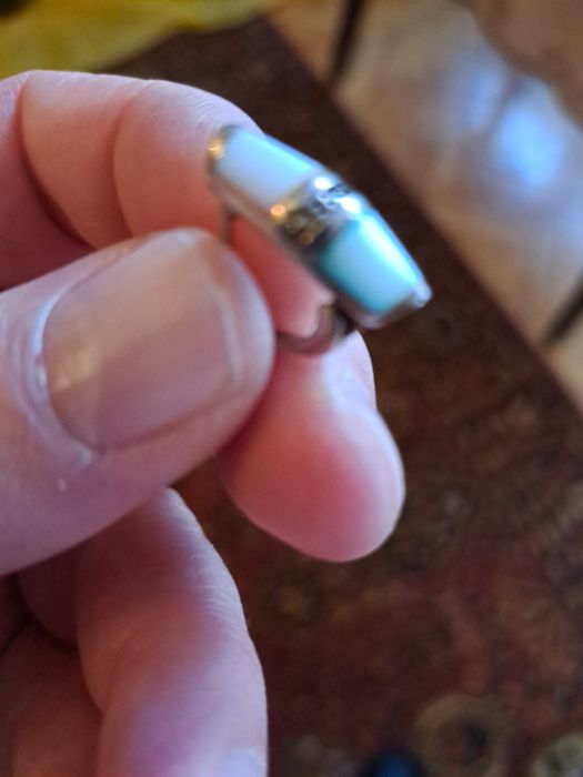 Сребърна обеца 1 бр