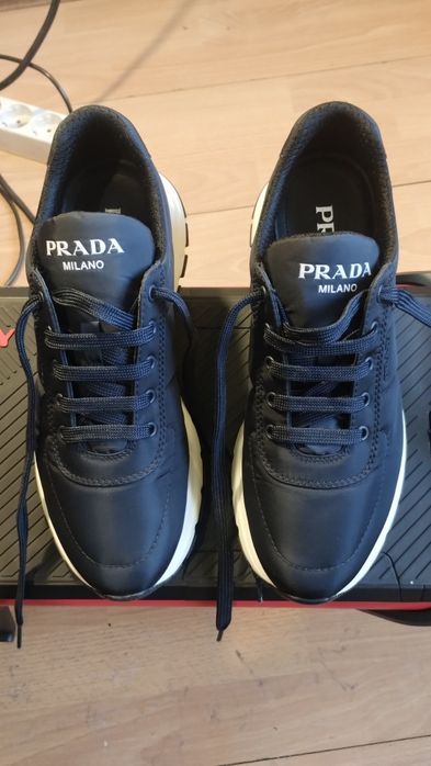 Prada nylon prax 01 navy blue Нови!