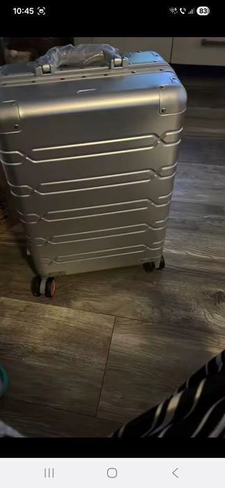 Vând troller cabină nou, gri metalizat,55×35×23