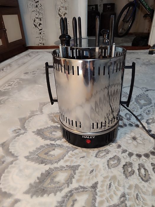 Электрошашлычница HALEY 8 шампур,1500W