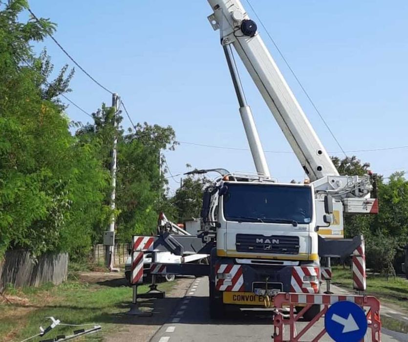 Închirieri Macarale Galați | HIAB & Automacara 40 tone cu operator