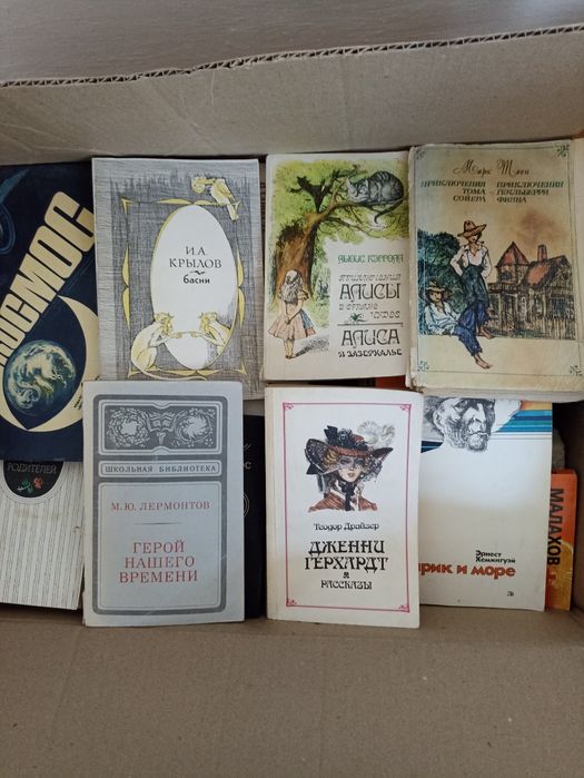 Книги, художественная литература.