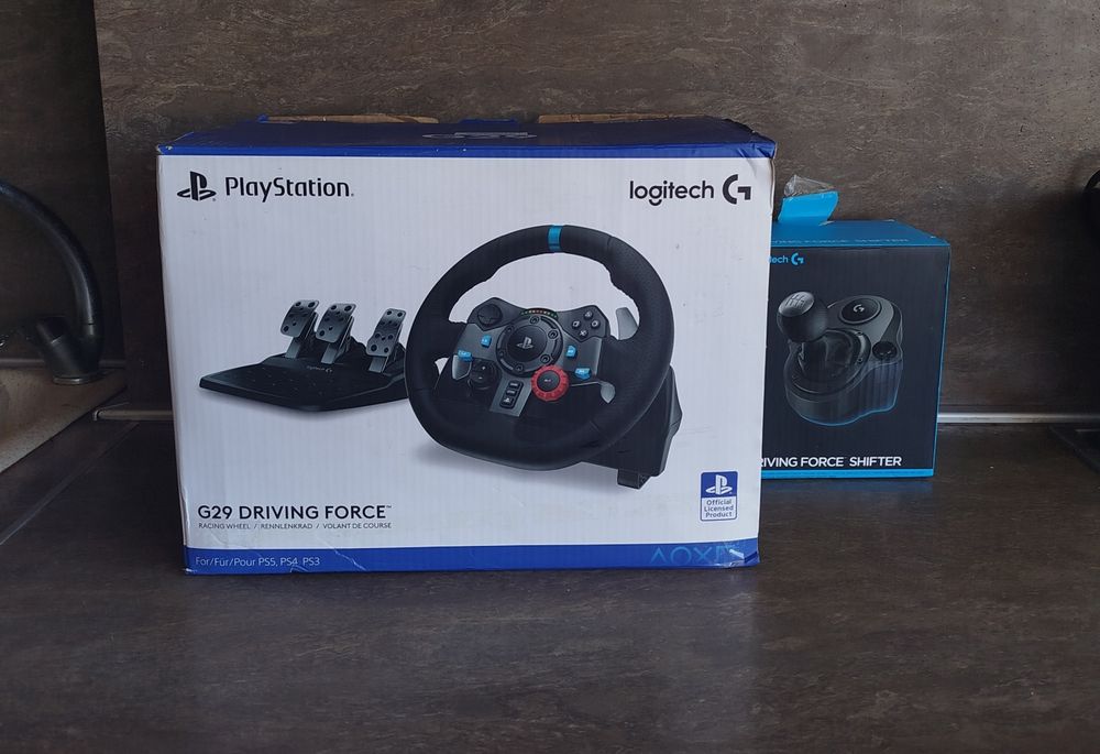Logitech g29 + shifter