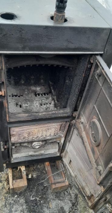 Vand  capac față /componente, centrala  pe lemne Romstal