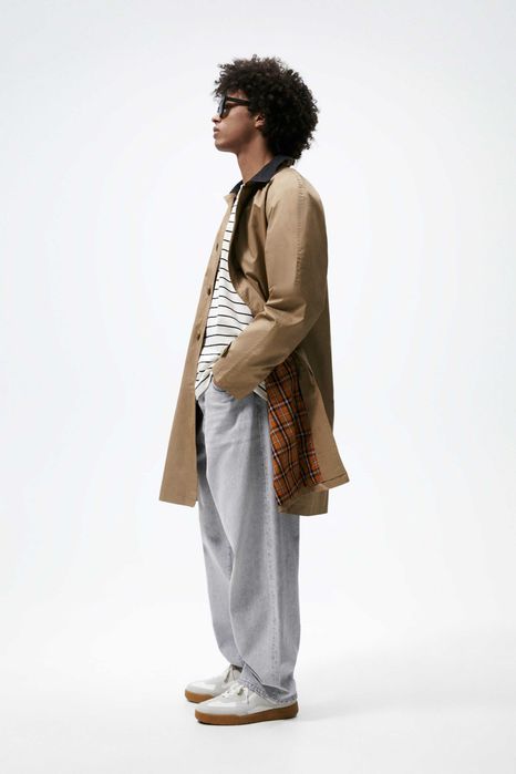 Zara чисто нов тренч - шлифер