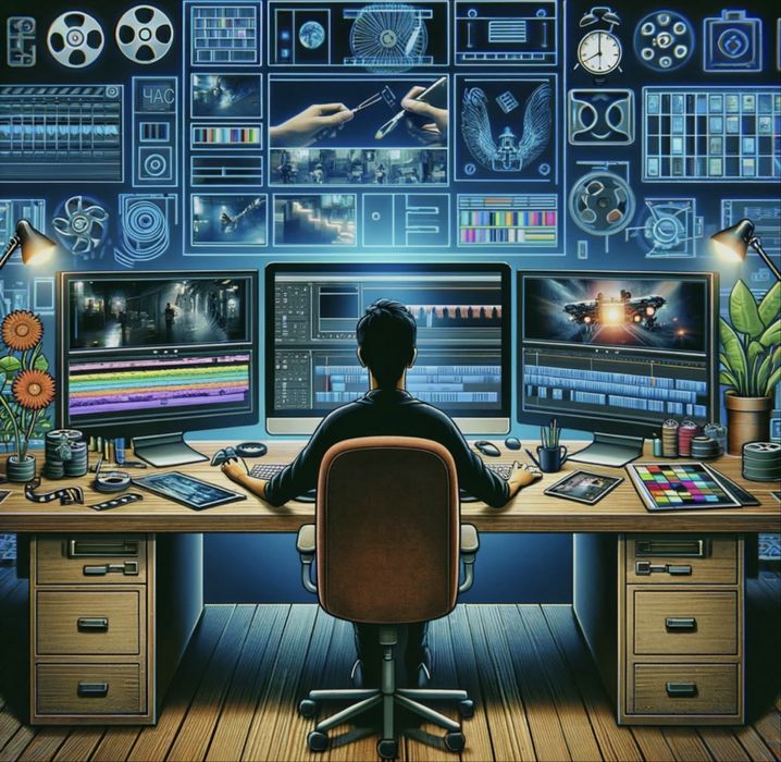 Проф. курс: съёмка и видеомонтаж