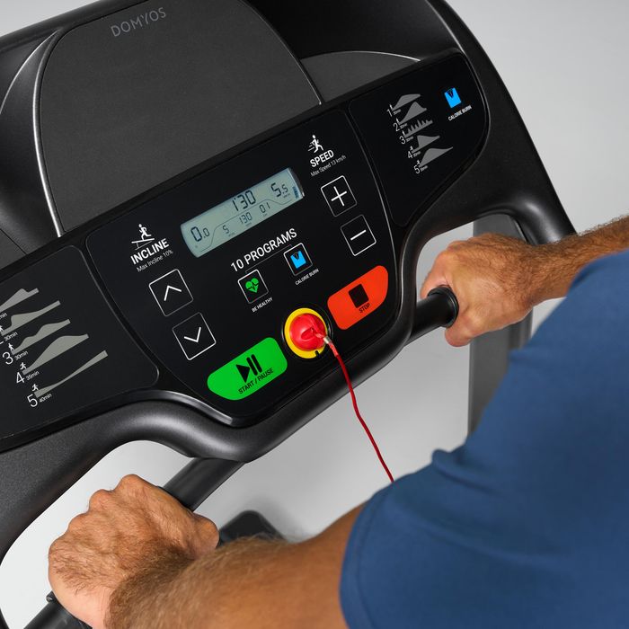 Bandă de alergat 13km/h, T520b - No Size - produs resigilat Decathlon