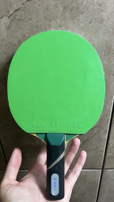 Paleta tenis profesionala carbon Victas (verde)