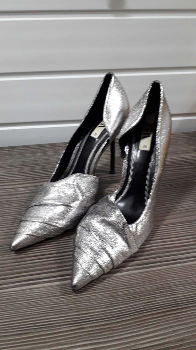 Pantofi Zara arginti