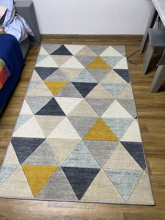 Ковер 120х180 сине-морской