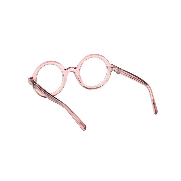 Rame rotunde ochelari vedere roz Moncler ca NOI