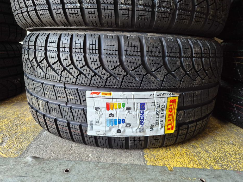 4 Anvelope de IARNA - 245/40/19 - 275/35/19 - PIRELLI P-ZERO Winter * - NOI - DOT 2024