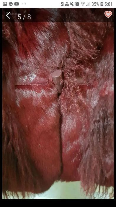 Полушубок брендовой. Размер 44. Германия. Б/у.